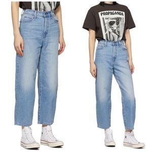 NEW Levi’s Balloon Leg Light Denim Cropped Jeans
